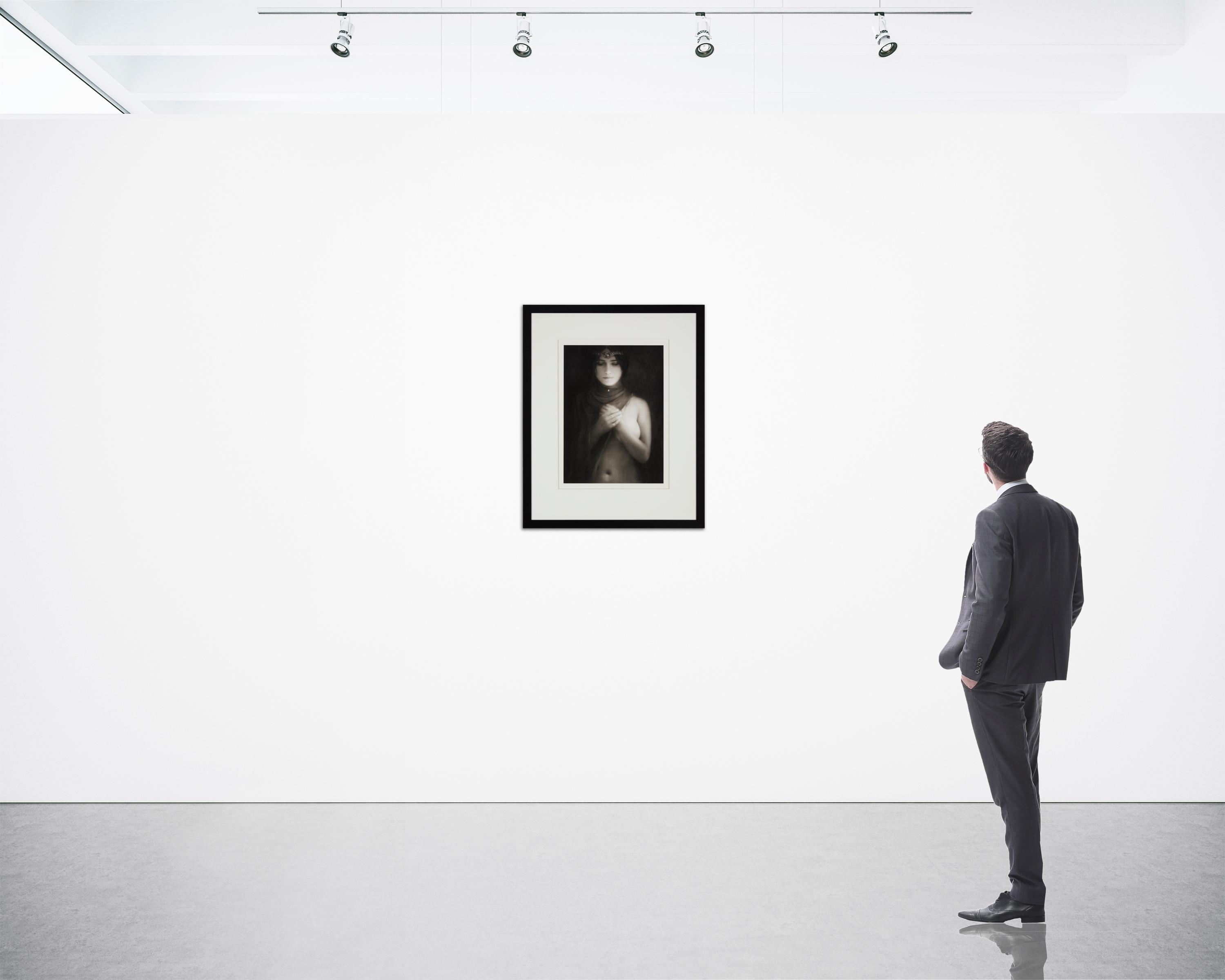 Artwork by Steven Graber, "La Nuit Massive", Made of Charcoal on paper