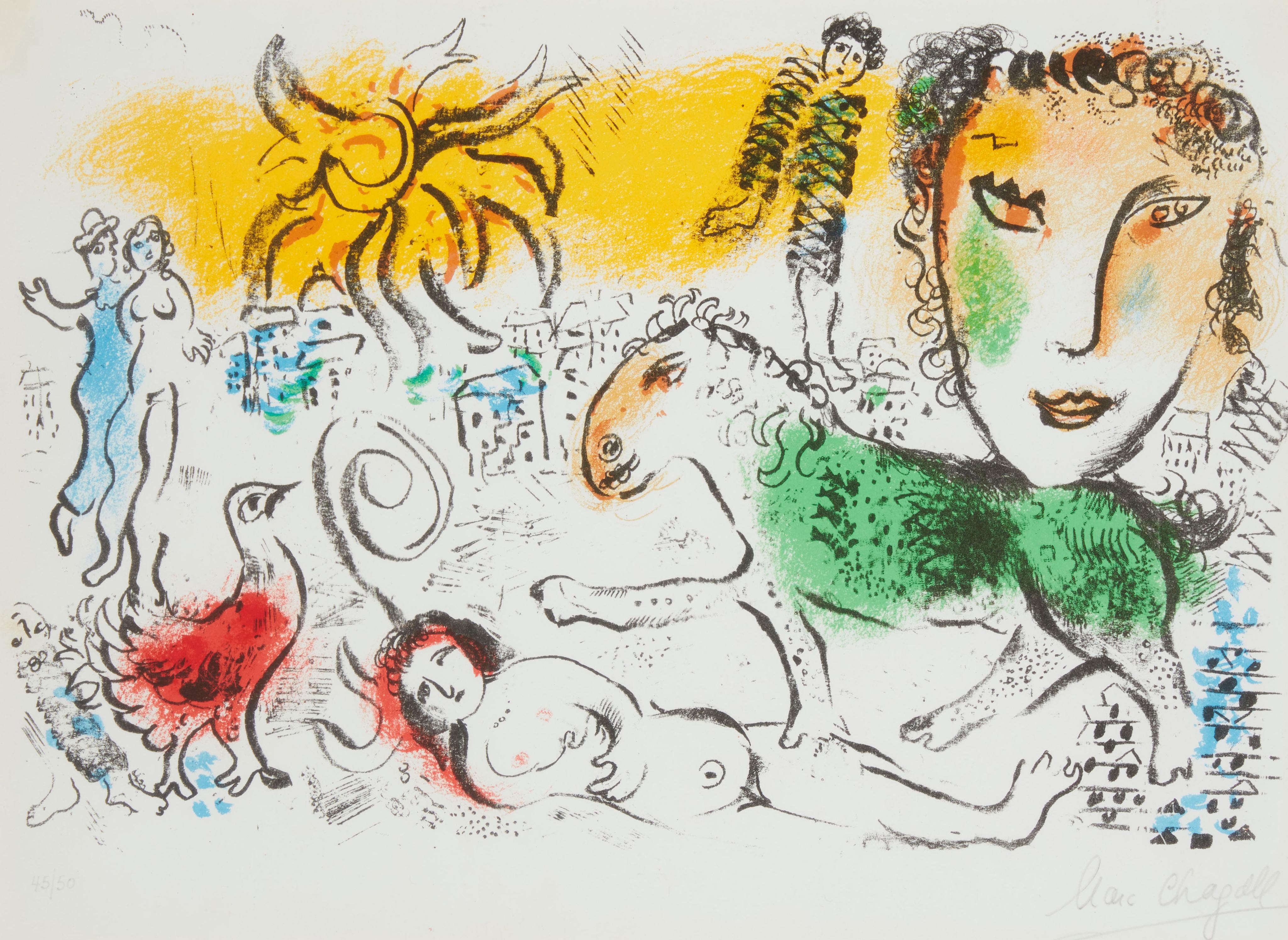 Marc Chagall | Homecoming from the Chagall Monumental issue of XXe ...
