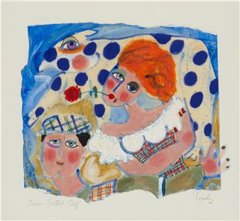 "Sara's Spotted Calf" - Kathy Donahey