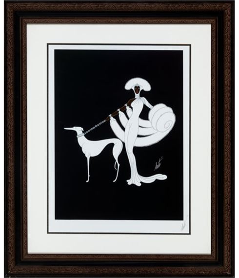 Erté | Ebony and White (1982) | MutualArt