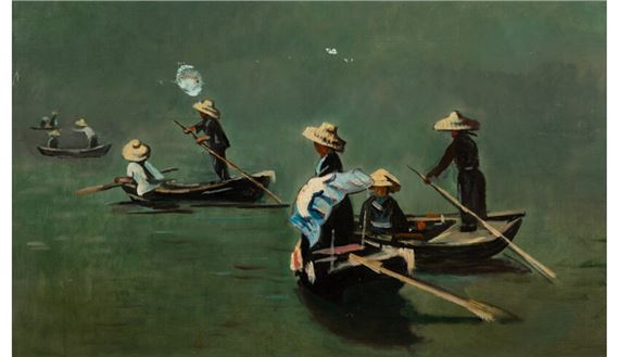 Hong-Kong by Leonid Berman, 1957