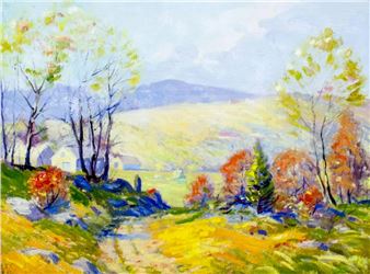 Autumn Country Landscape - Edmund Ketchum