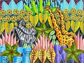 Haitian Landscape - Jean Marie Senecharles