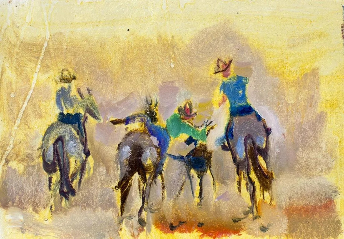 Peter Williams | Rodeo Scene | MutualArt