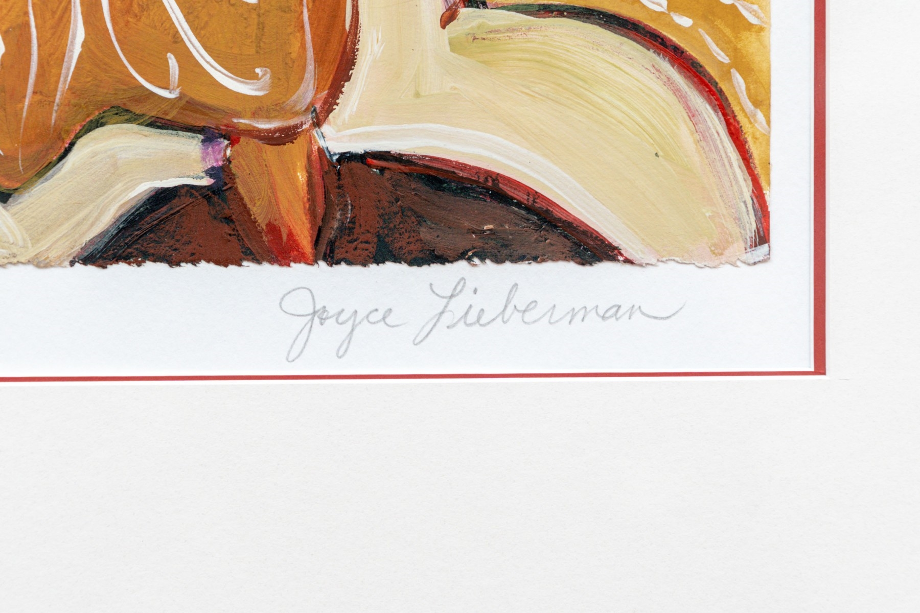 Artwork by Joyce Lieberman, Joyce Lieberman (Am., Made of gouache on paper