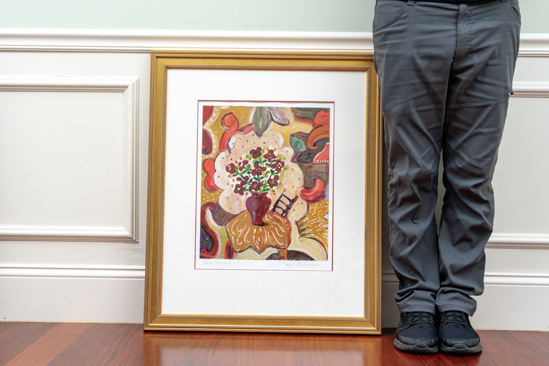 Artwork by Joyce Lieberman, Joyce Lieberman (Am., Made of gouache on paper