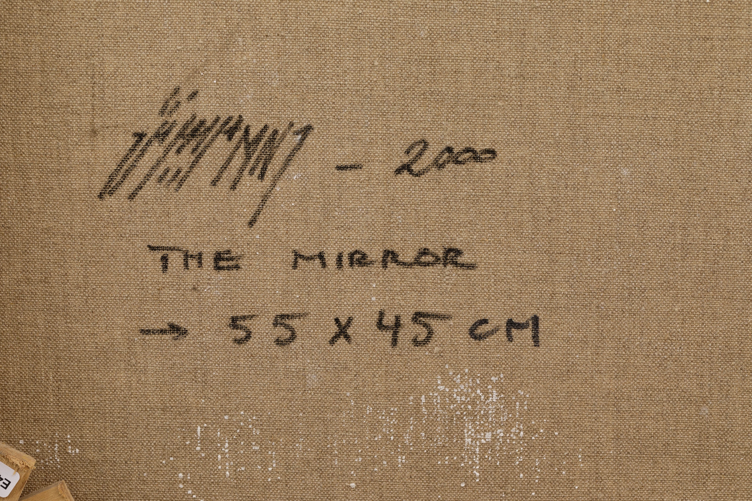 Artwork by Maryam Najd, The mirror, Made of Oil on canvas