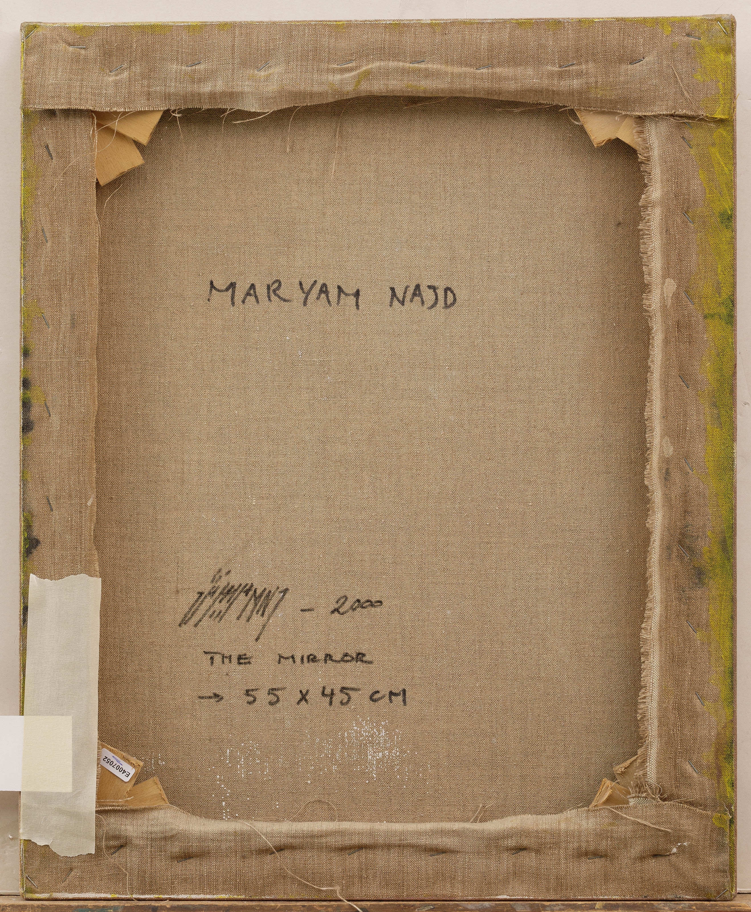 Artwork by Maryam Najd, The mirror, Made of Oil on canvas