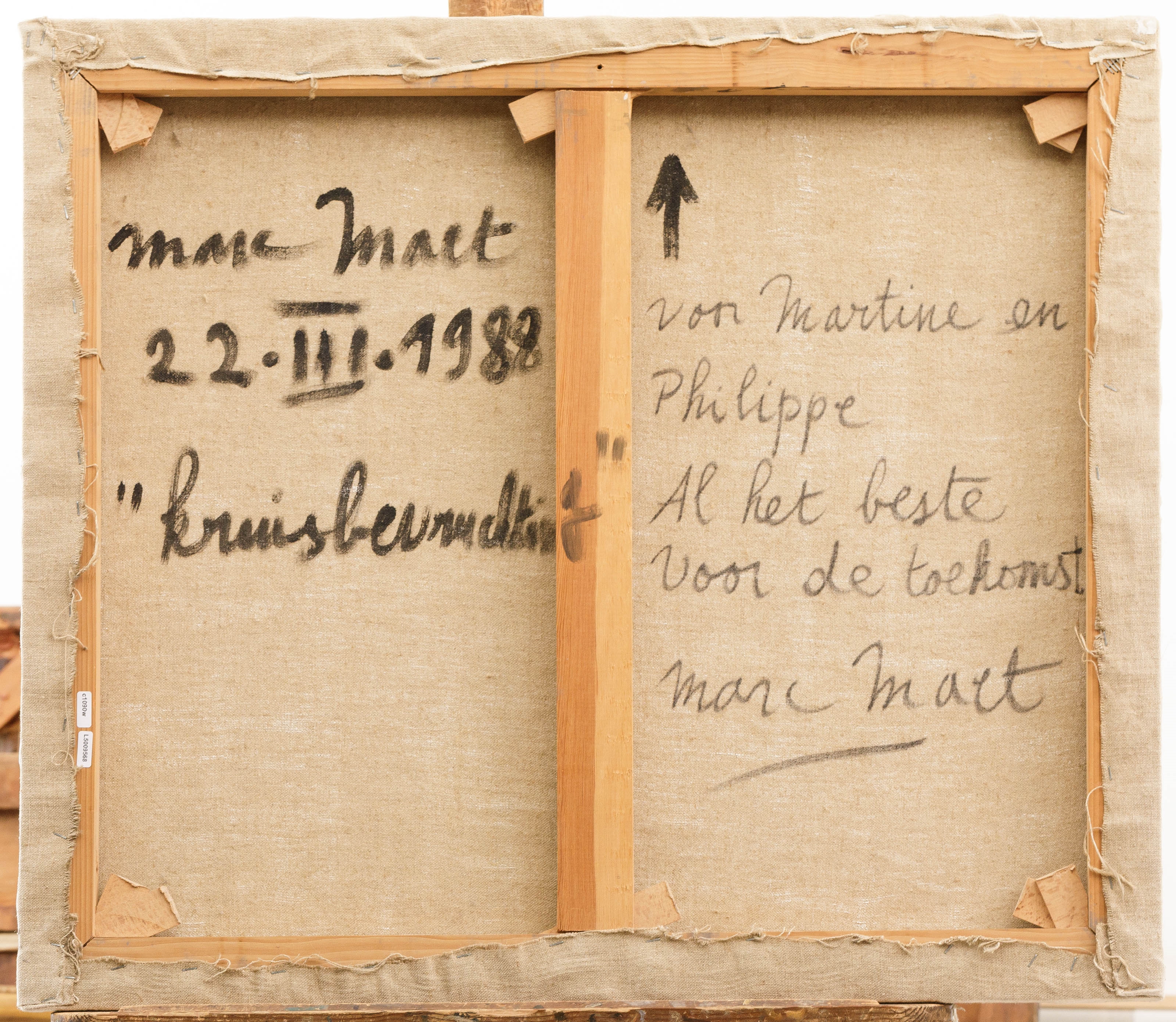 Artwork by Marc Maet, Kruisbevruchting, Made of Oil on canvas