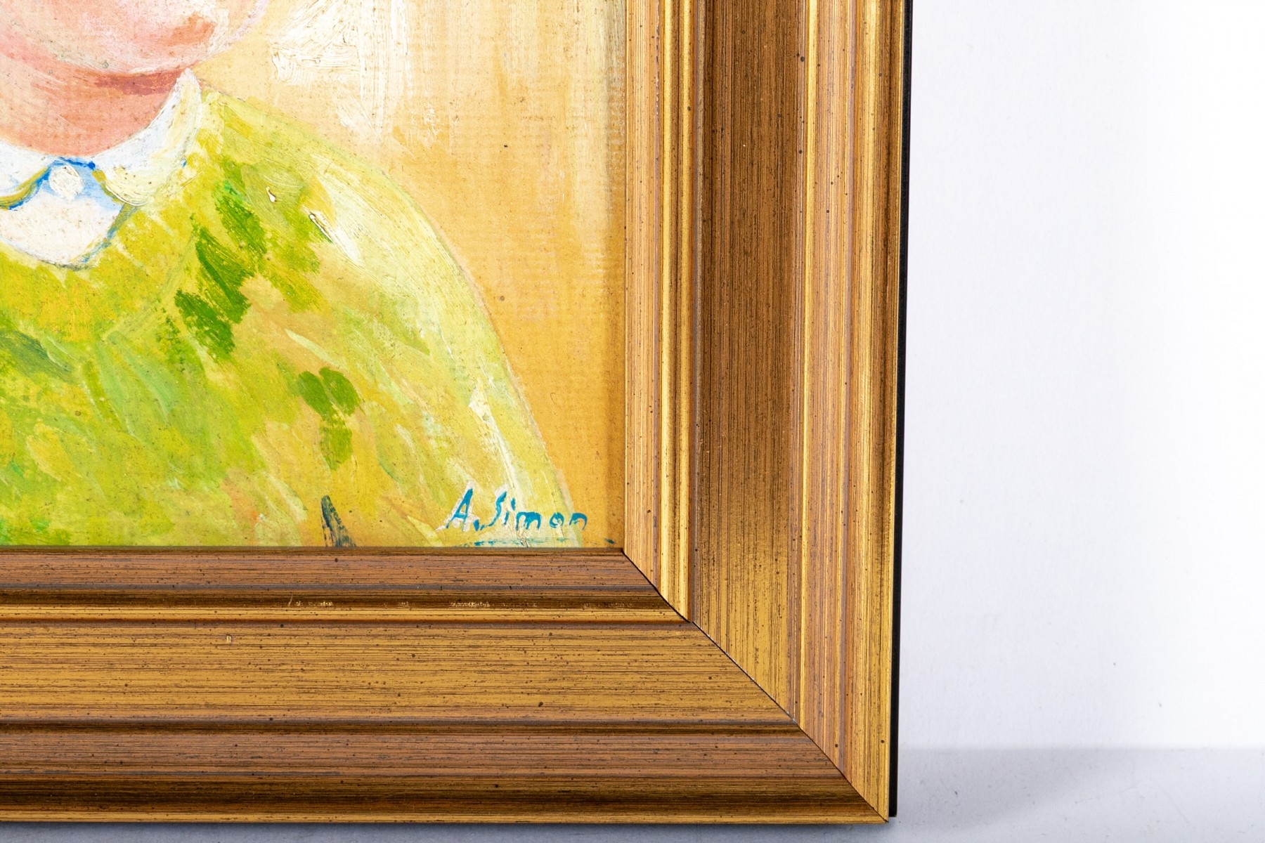 Artwork by Andre Simon, Andre Simon (French, Made of oil on board