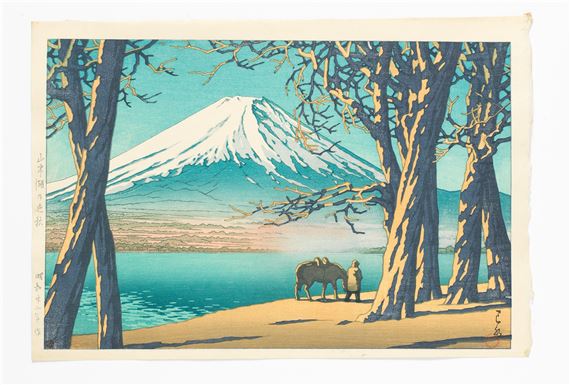 Showa era by Hasui Kawase, dated 1947