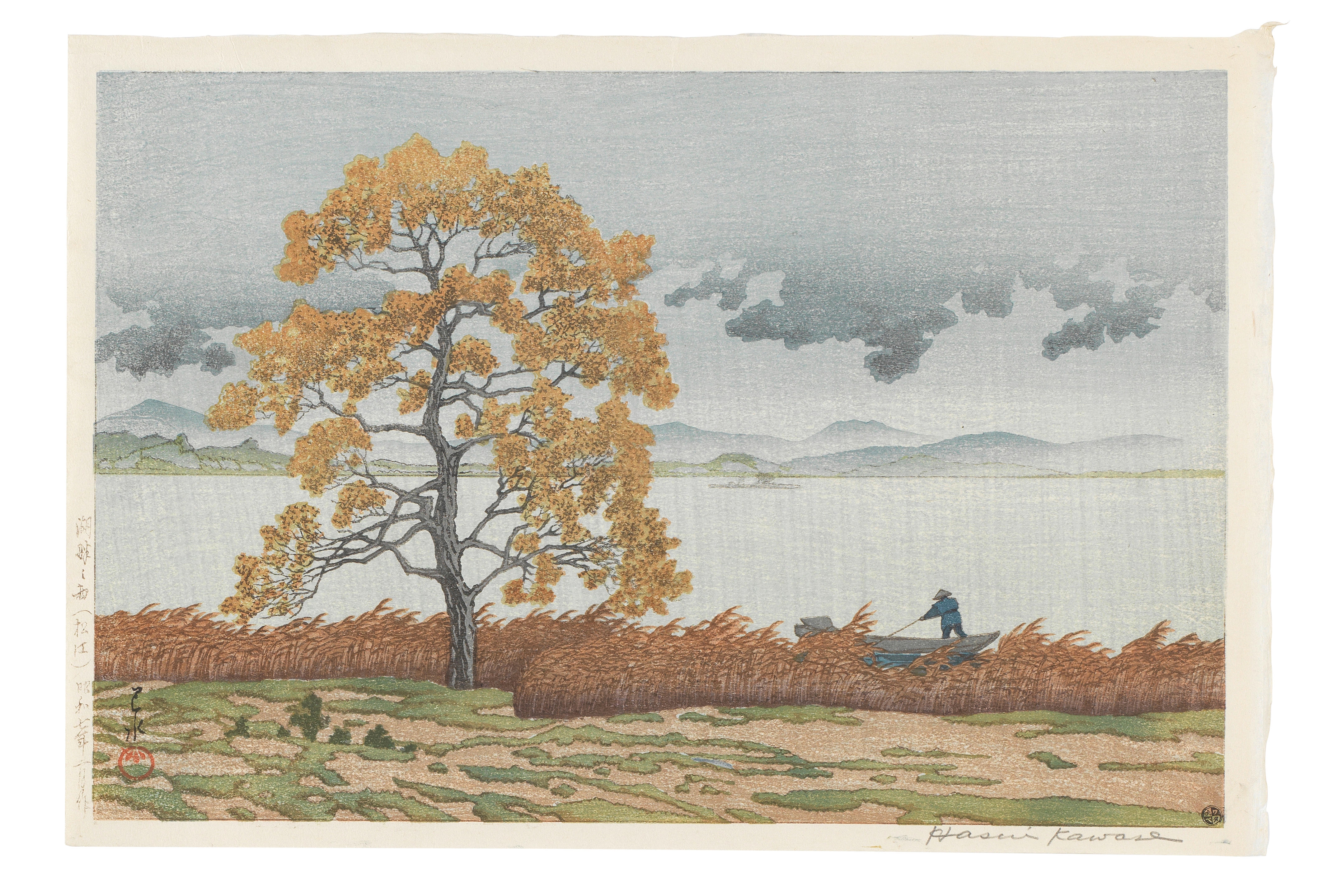 Artwork by Hasui Kawase, Showa era, Made of prints