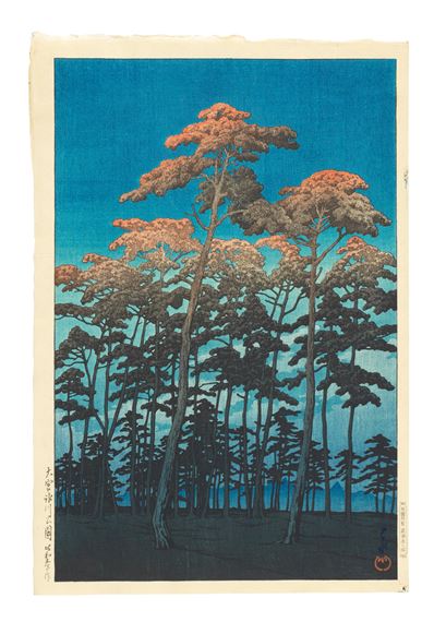 Showa era by Hasui Kawase, dated 1930