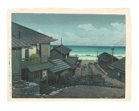 Showa era by Hasui Kawase, dated 1946