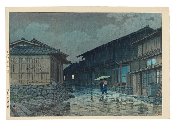 Showa era by Hasui Kawase, 1932 and 1942