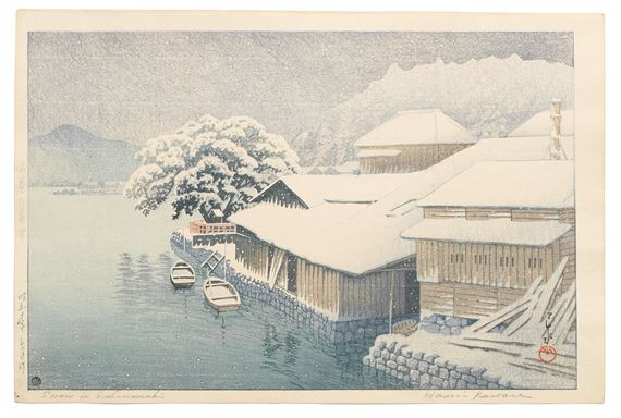 Showa era by Hasui Kawase, dated 1935