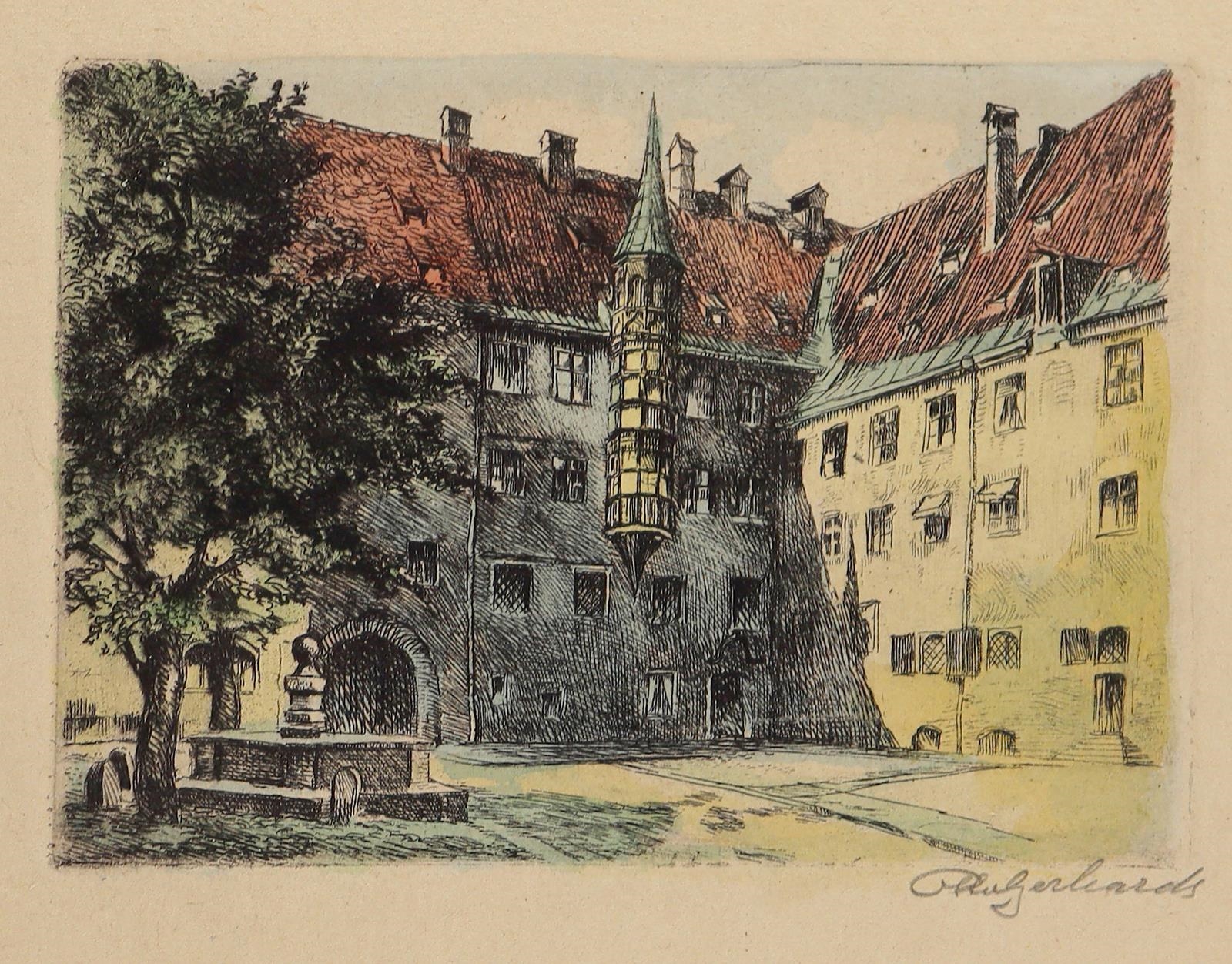 Otto Gerhards | Altes Rathaus München (Circa 1930) | MutualArt