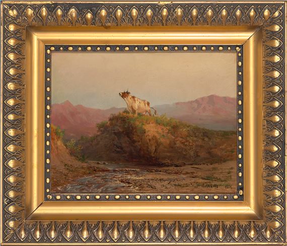 Mountain Pastures by Lev Felixovich Lagorio, 1864