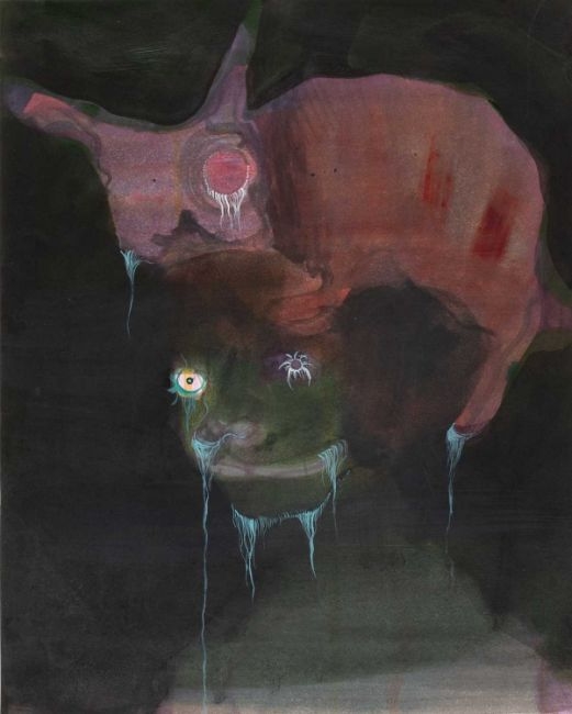 Artwork by Gert & Uwe Tobias, Ohne Titel, Made of Mischtechnik auf Karton