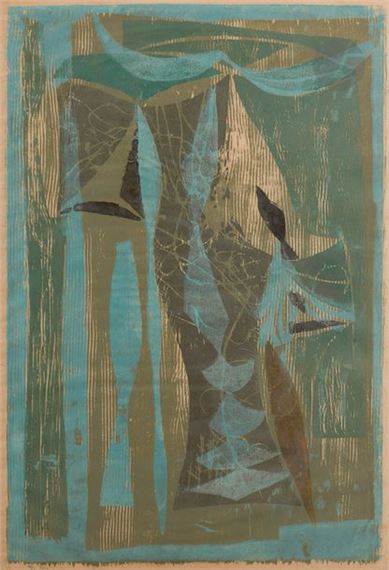 Ray Prohaska | Fish Trap # 15 (1951) | MutualArt