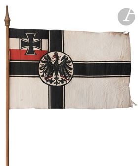 Reproduction of a German Navy flag - X