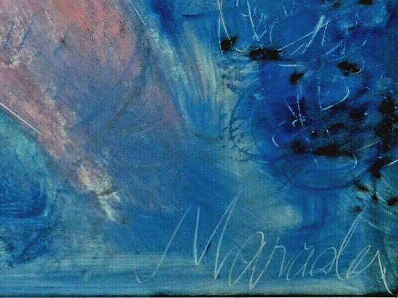 Artwork by Johnny Masada, MARDI GRAS, Made of oil