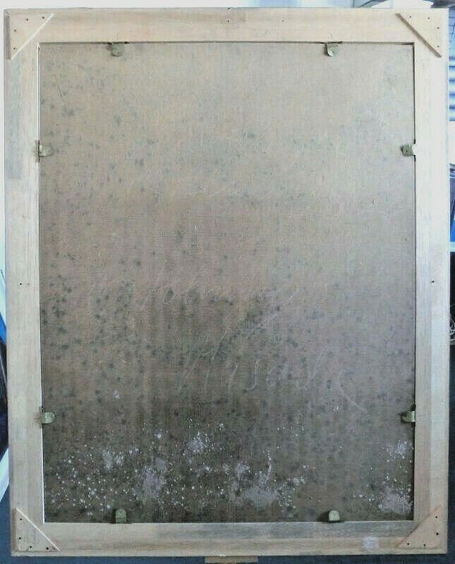 Artwork by Johnny Masada, MARDI GRAS, Made of oil