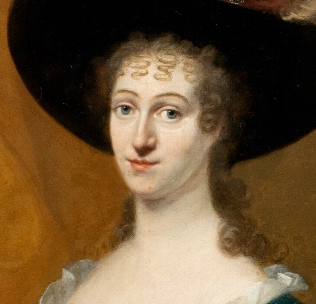 Artwork by Dominicus van der Smissen, PORTRAIT OF LADY TYLNEY OIL PAINTING, Made of oil on canvas