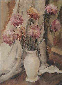 LIFE FLOWERS PAINTING - Ben Vermaelen