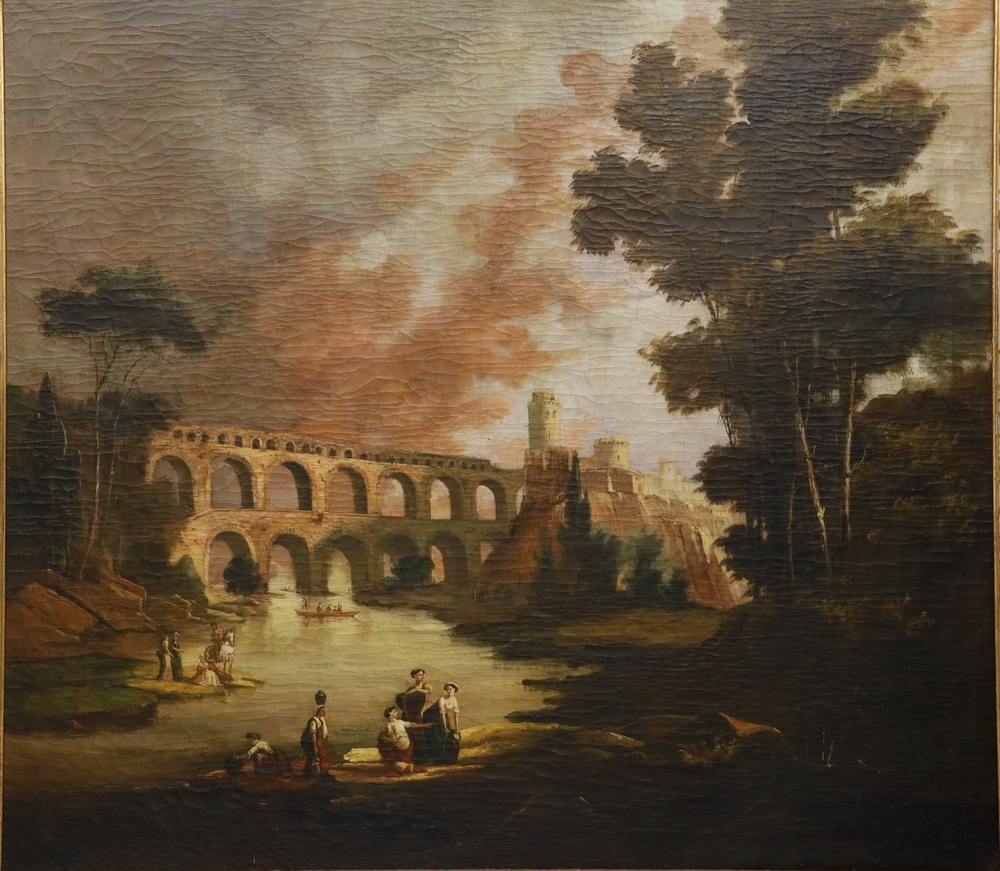 Hubert Robert Pont du Gard (1787) MutualArt