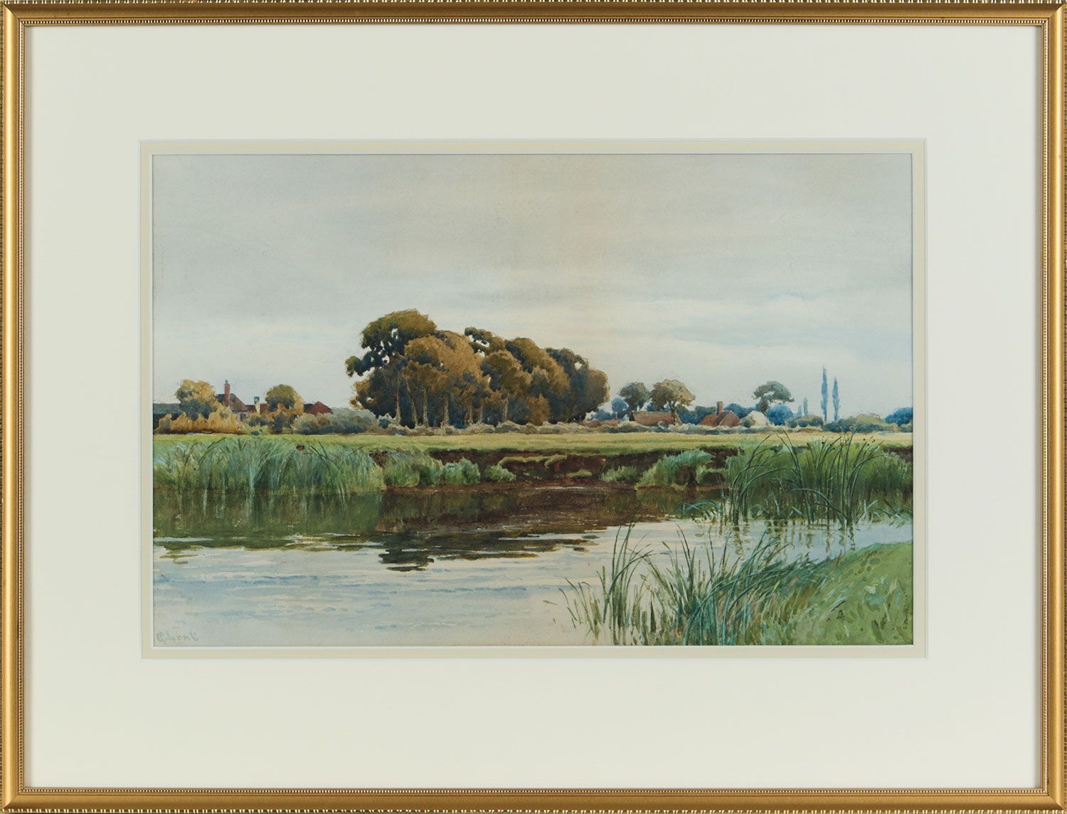 Peter Ghent | 'REEDS BY A RIVER' | MutualArt