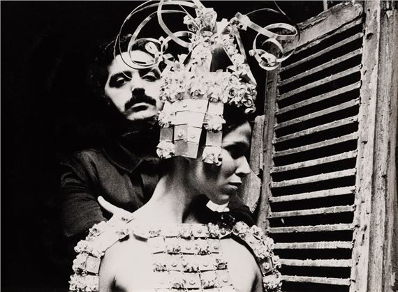 Roland Paiva | Paco Rabanne and his model by Roland Paiva, circa 1962 ...
