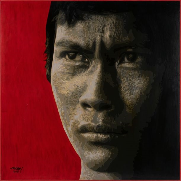 Lim Muy Theam | Portrait k3 from the Khmer Rouge series, 2nd version ...