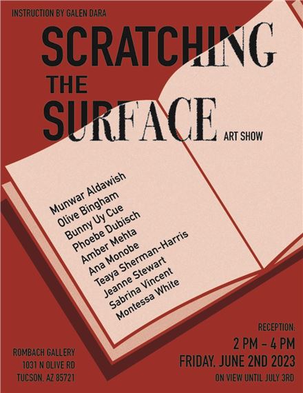 Scratching the Surface - Joseph Gross Gallery, University of Arizona School of Art
