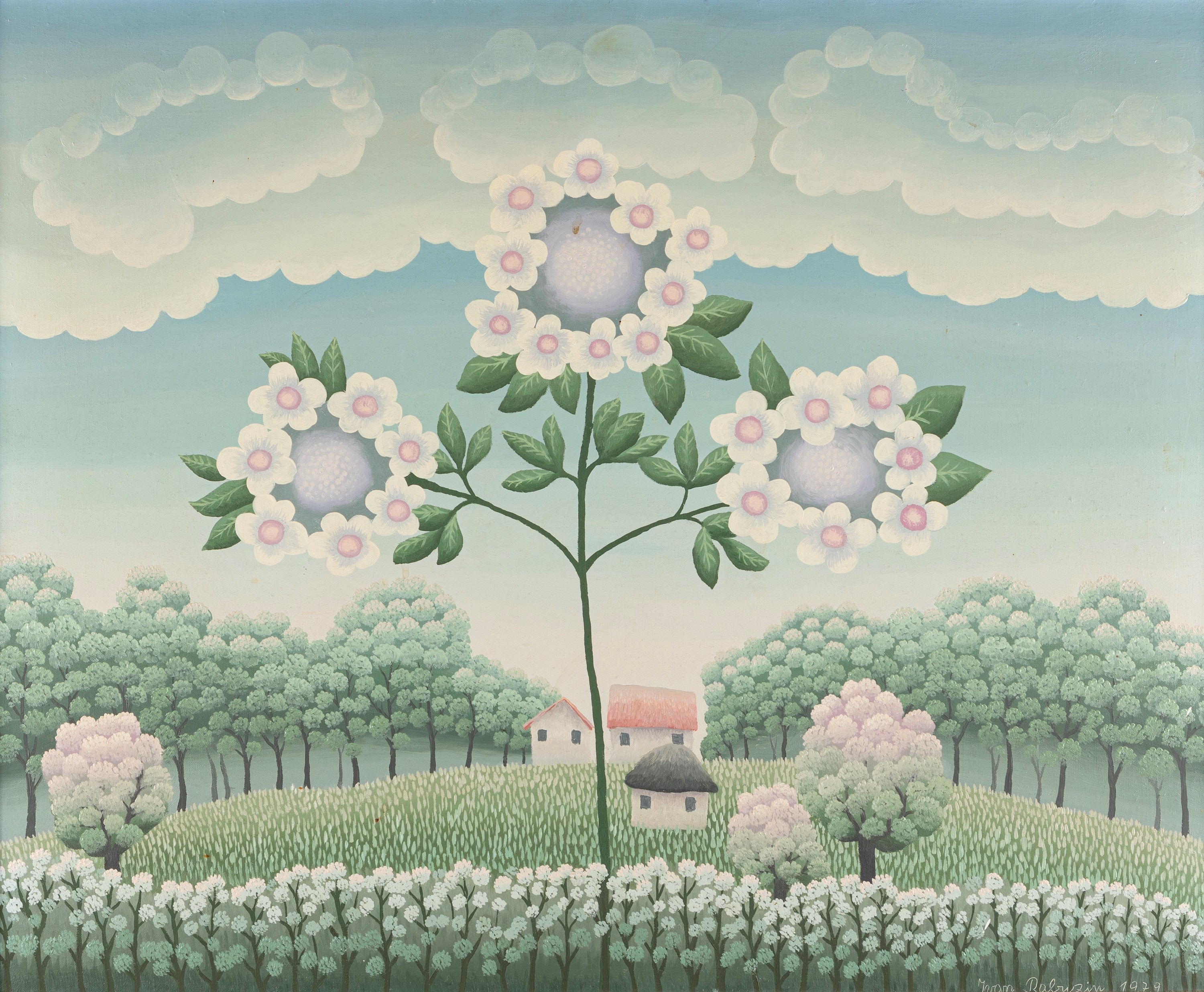 Ivan Rabuzin | Paesaggio (1979) | MutualArt