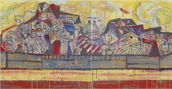 Paintings at the National Museum of the American Indian (NMAI)