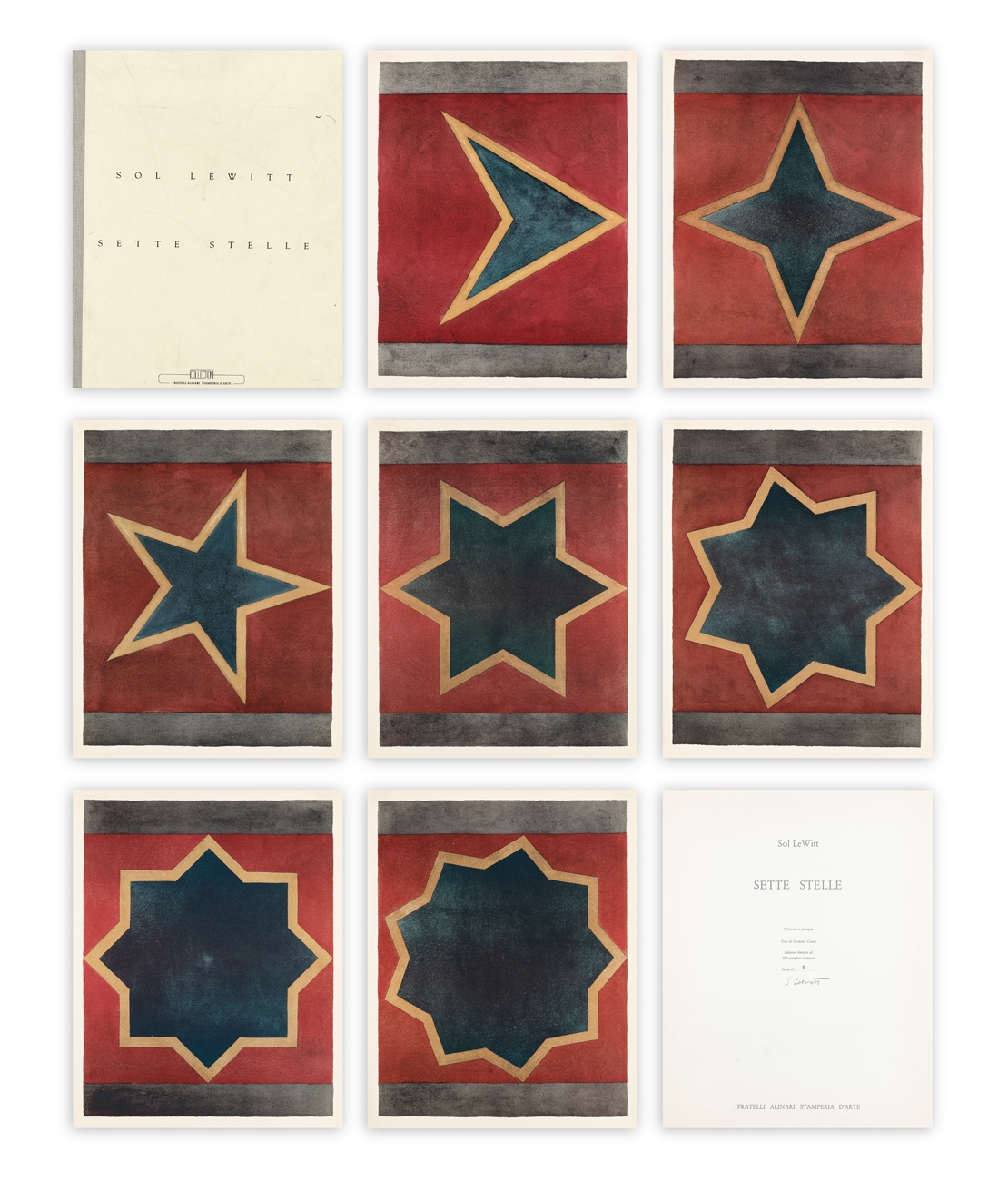 Sol LeWitt | Sette stelle (1984) | MutualArt