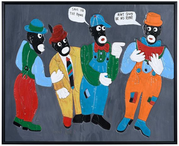 Momma's Post Card by Winfred Rembert, 2009