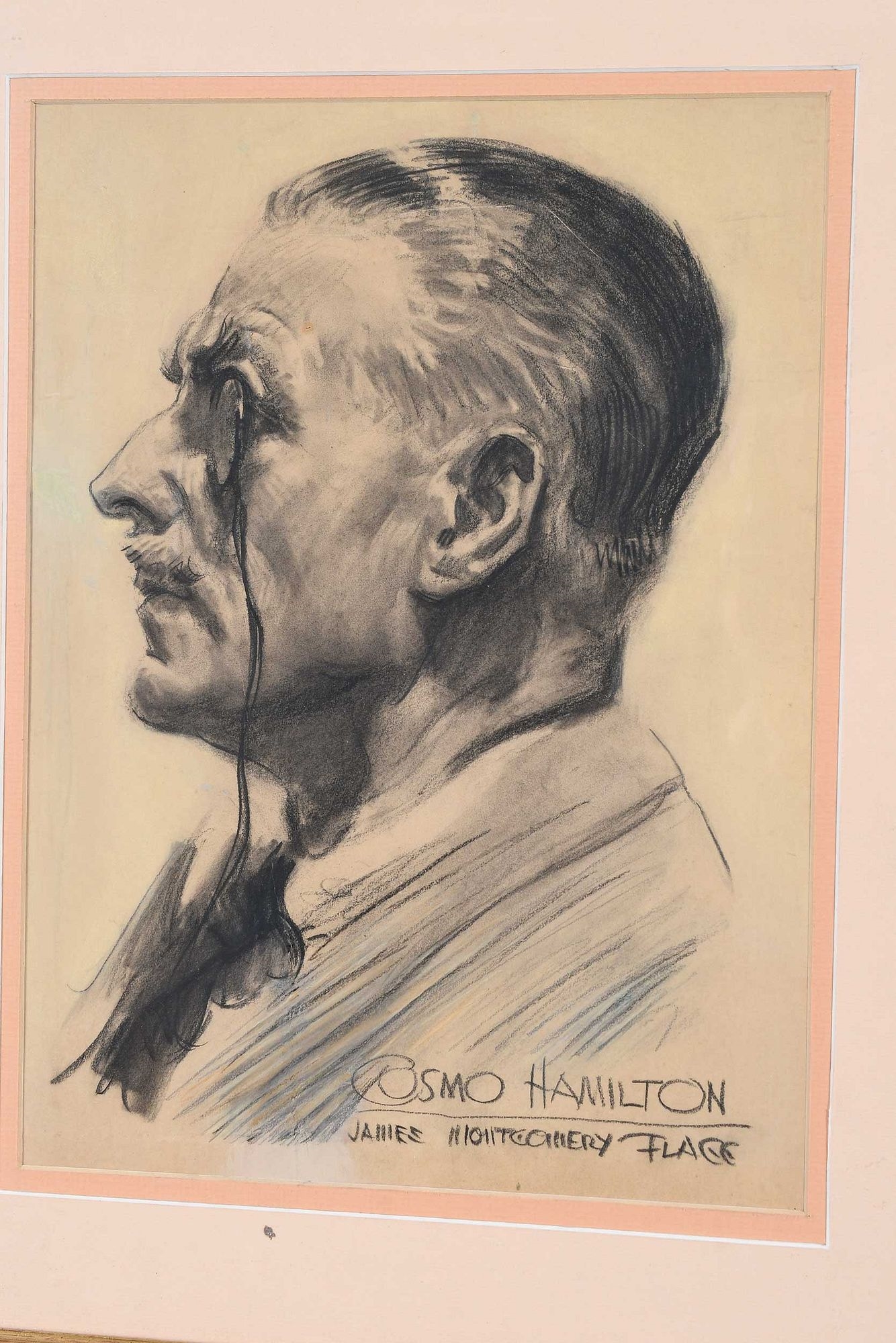 James Montgomery Flagg | Portrait of Cosmo Hamilton | MutualArt