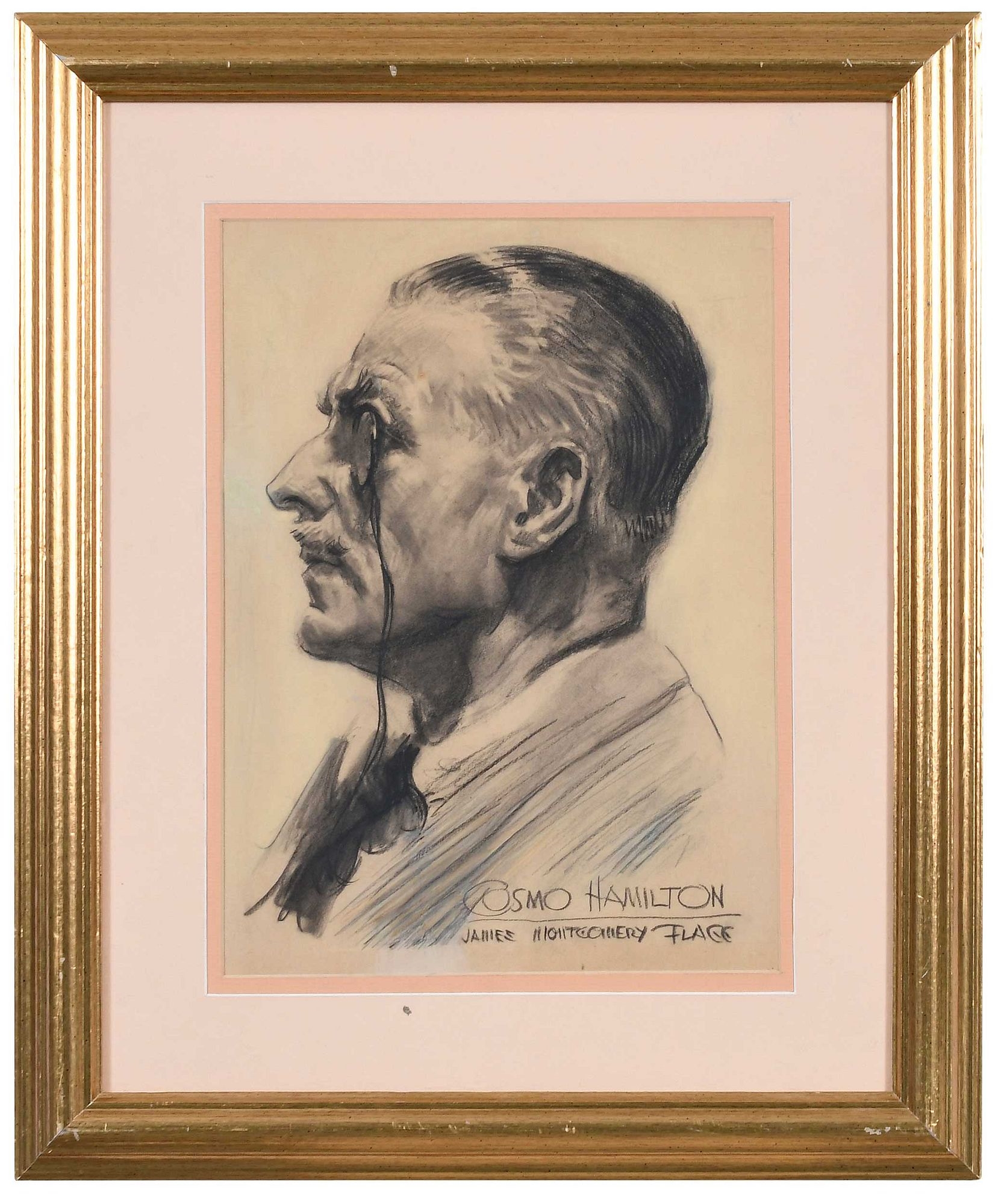 James Montgomery Flagg | Portrait of Cosmo Hamilton | MutualArt