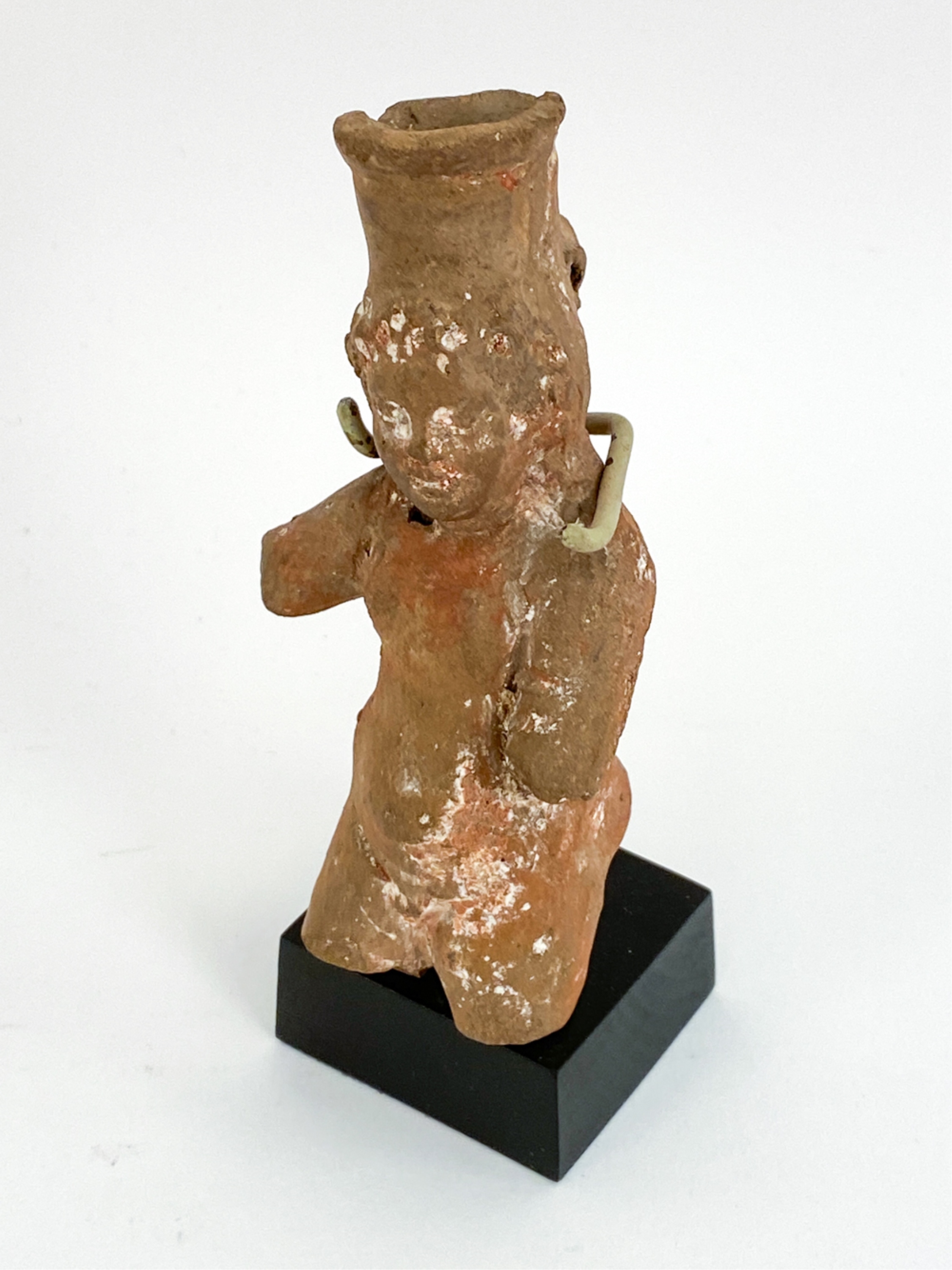 Egyptian School 1st Century | Terracotta of standing youth, wearing a ...