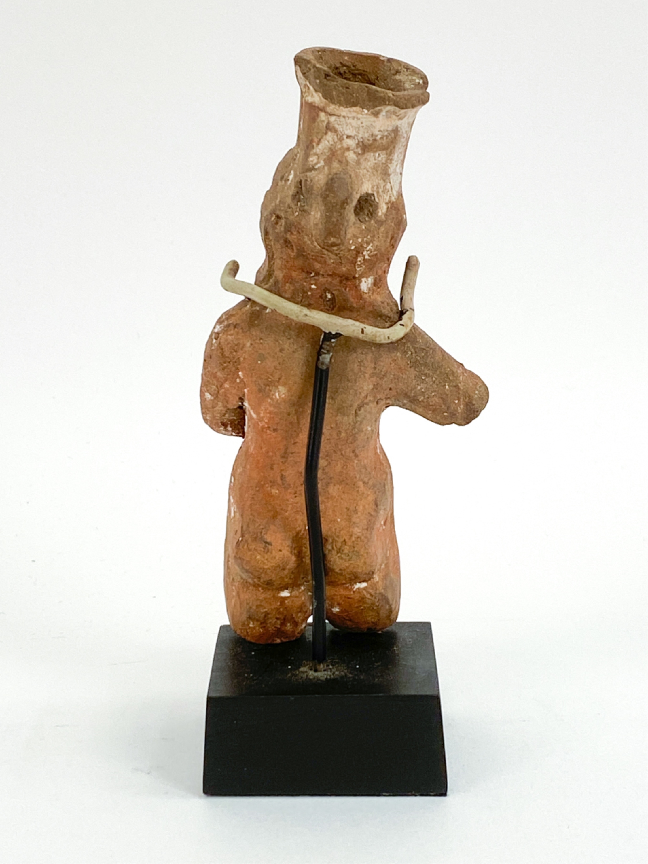 Egyptian School 1st Century | Terracotta of standing youth, wearing a ...