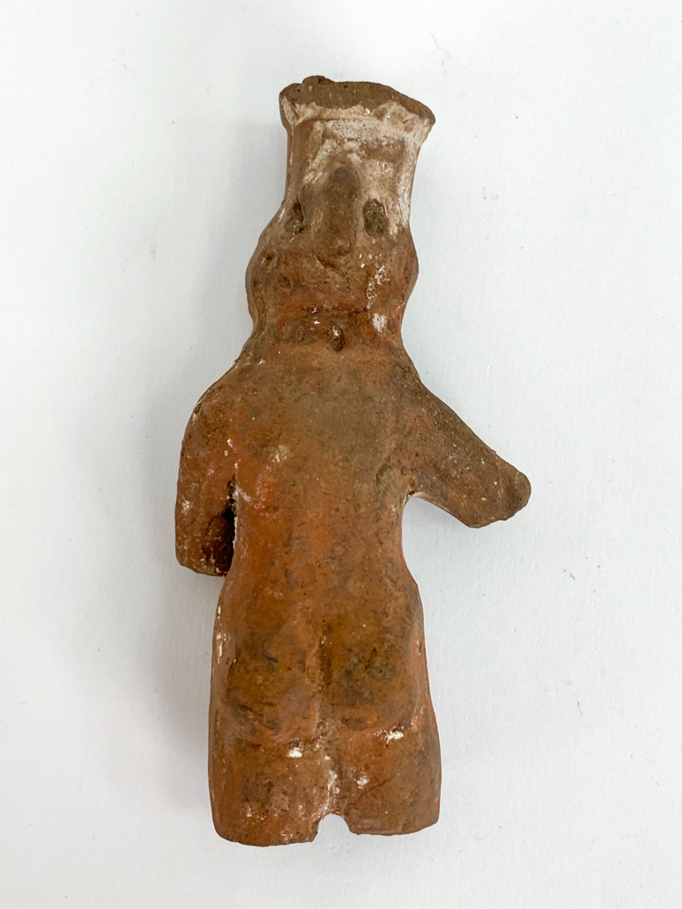 Egyptian School 1st Century | Terracotta of standing youth, wearing a ...
