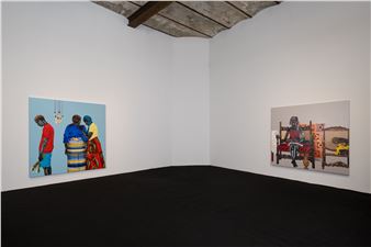 Eddy Kamuanga: Esthétique du chaos - Zidoun-Bossuyt Gallery, Luxembourg