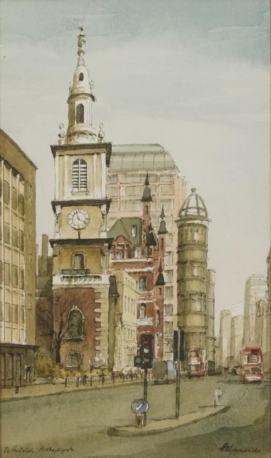 Peter W Edmonds | St Botolph, Bishopsgate and Bow Lane, City | MutualArt