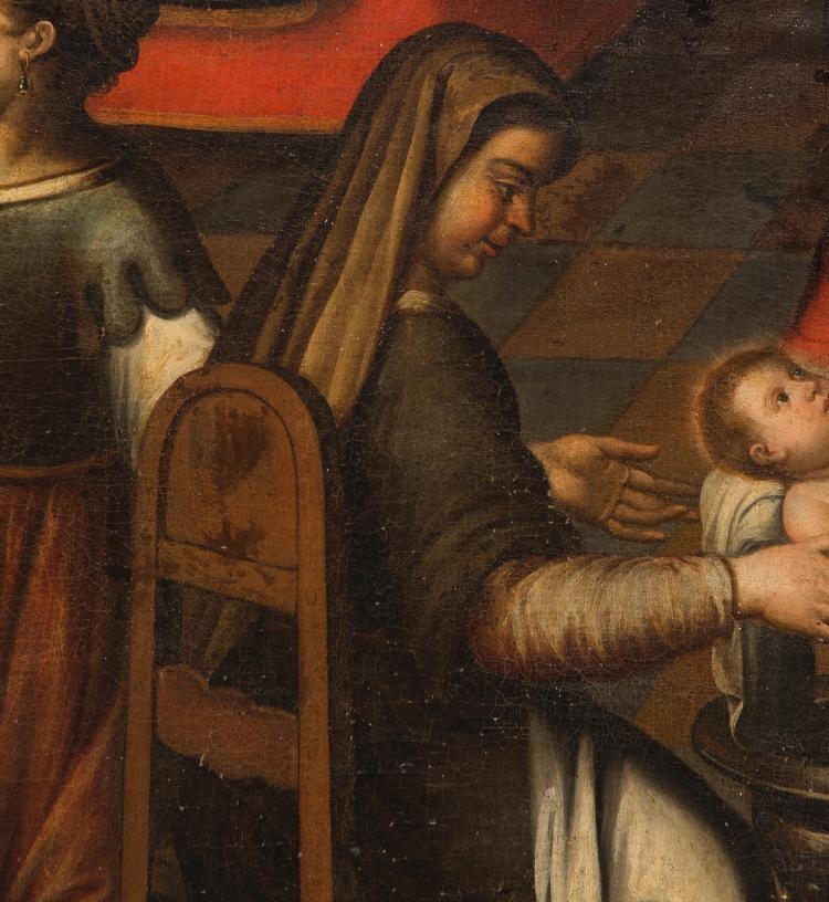 Colonial School, 17th century | Birth of the Virgin Mary (17th Century ...