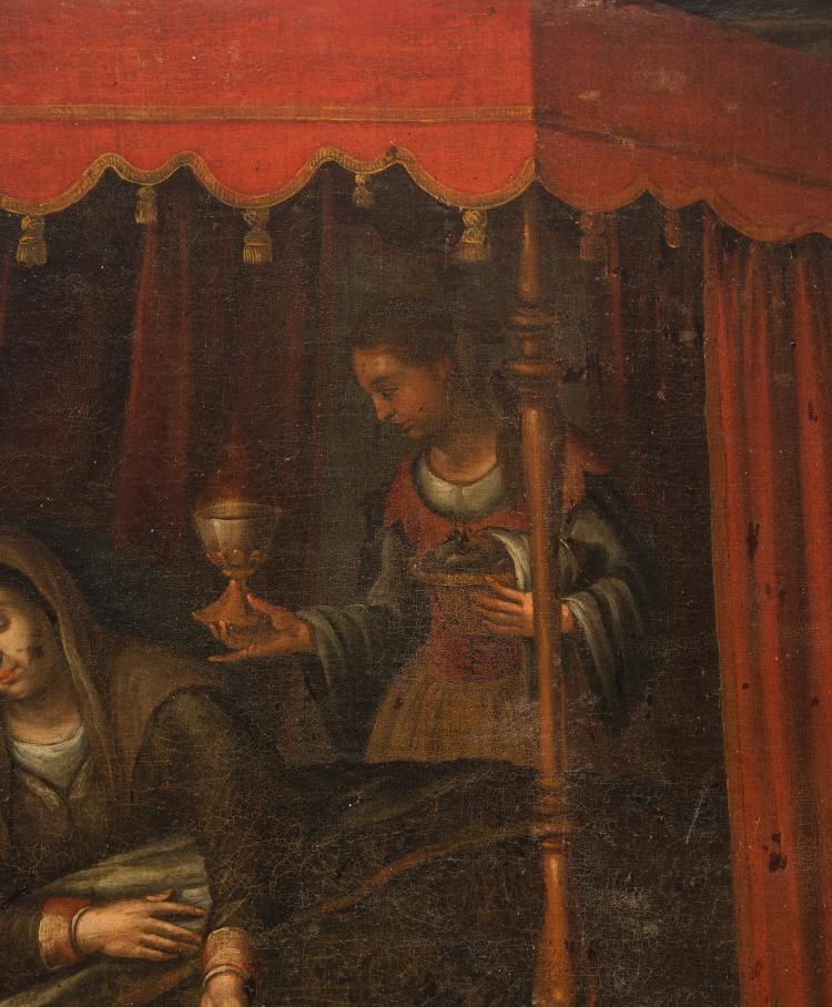 Colonial School, 17th century | Birth of the Virgin Mary (17th Century ...