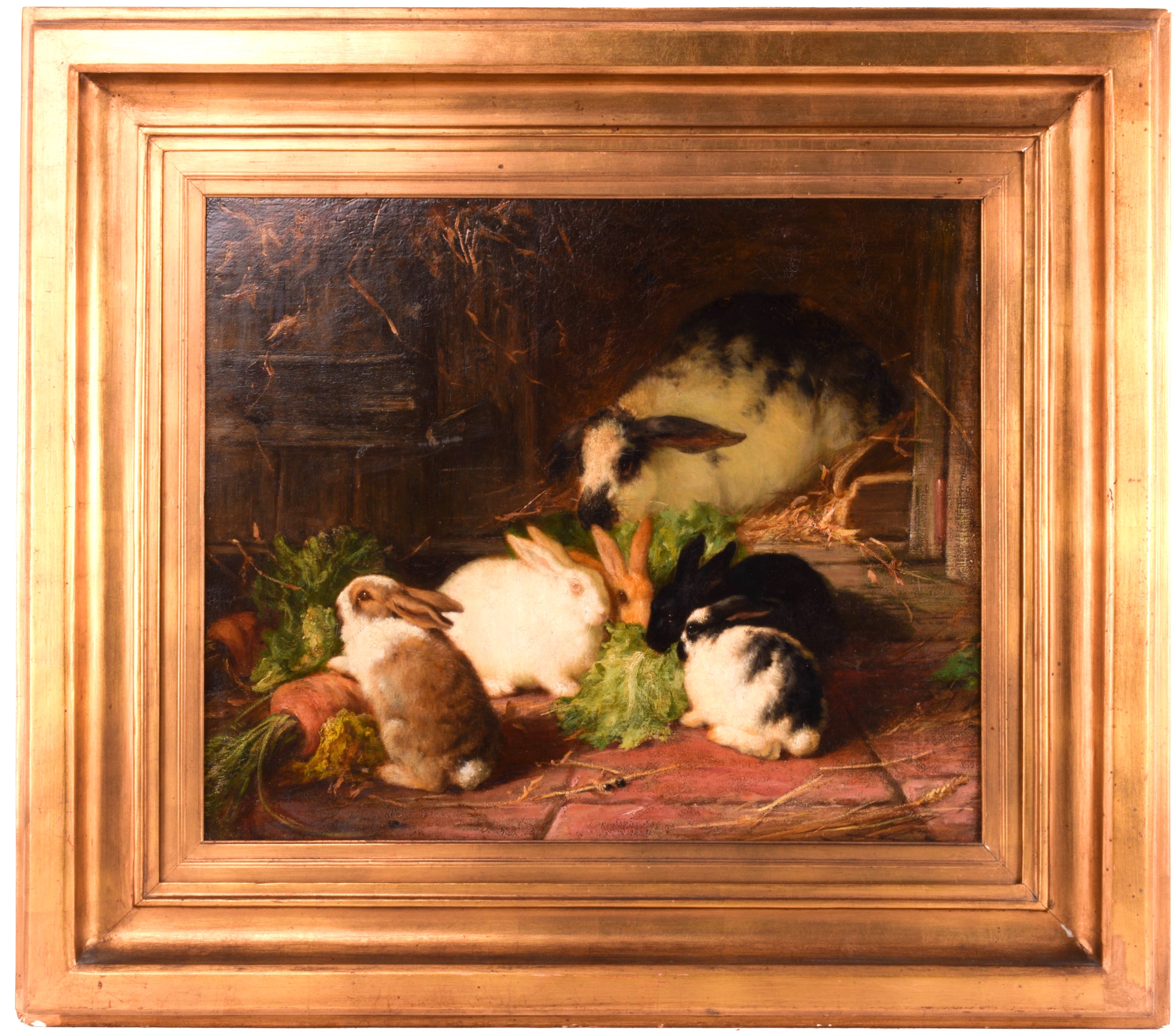 Thomas Earl | Family of Rabbits (1836) | MutualArt