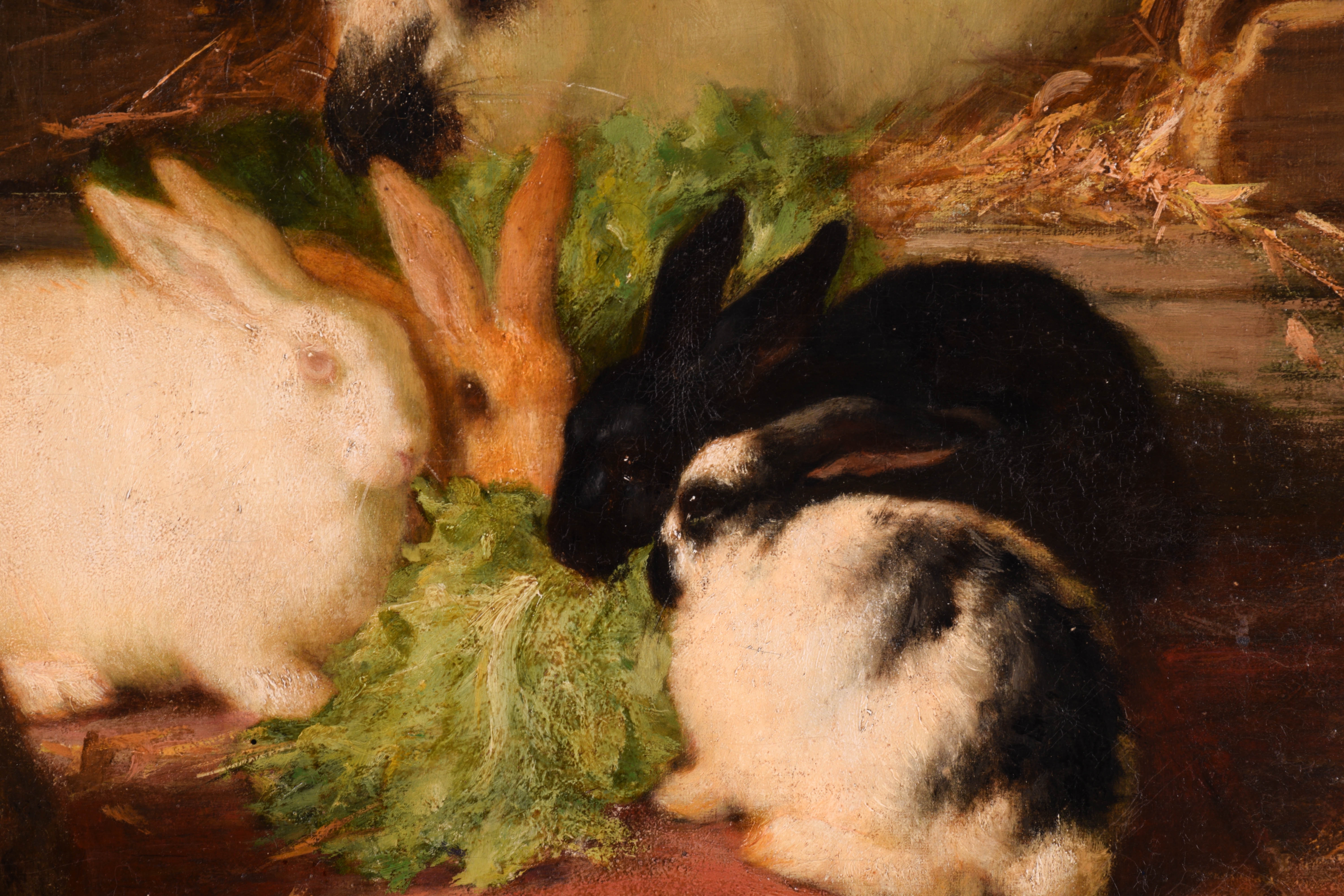 Thomas Earl | Family of Rabbits (1836) | MutualArt