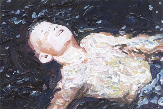 Lake Swim (Study) by Lisa Golightly, circa
2021